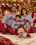 Red Truck & Christmas Tree Matching Family Christmas Pyjamas